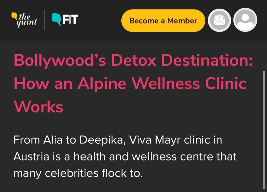 Observer: alpine wellness resort